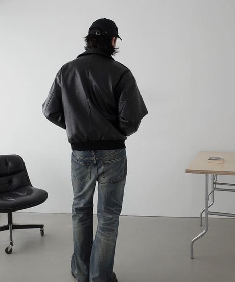Leather Over Blouson