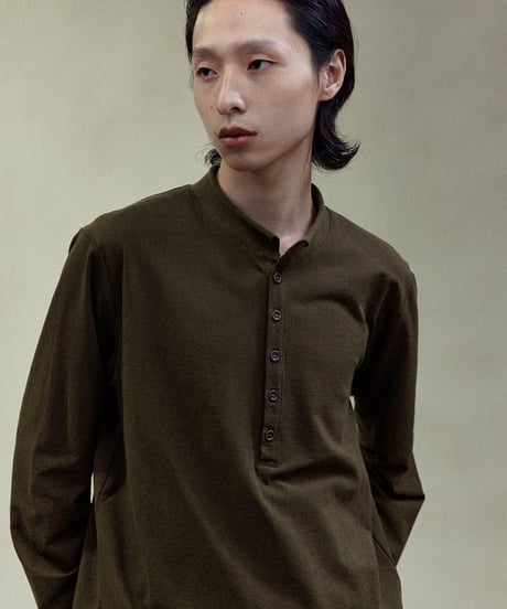 Minimalist Long-Sleeve Top / 2color