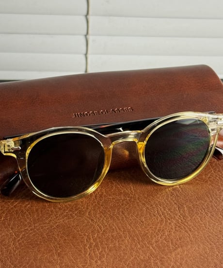 Classic Round Frame Sunglasses / 4color