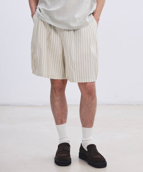 Clean Stripe Easy Short Pants