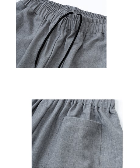 Clear Drape Easy Short Pants / 2color