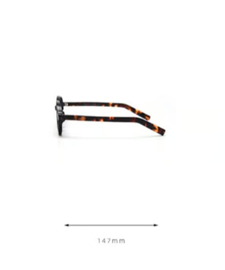 OVAL SUNGLASSES / 3COLORS
