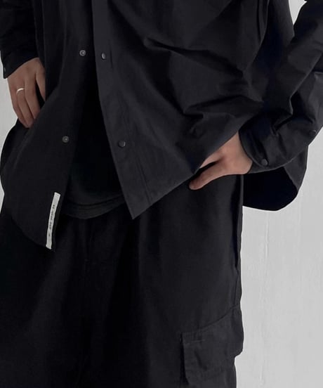 【在庫限り】 Minimal Tech Oversized Utility Shirt