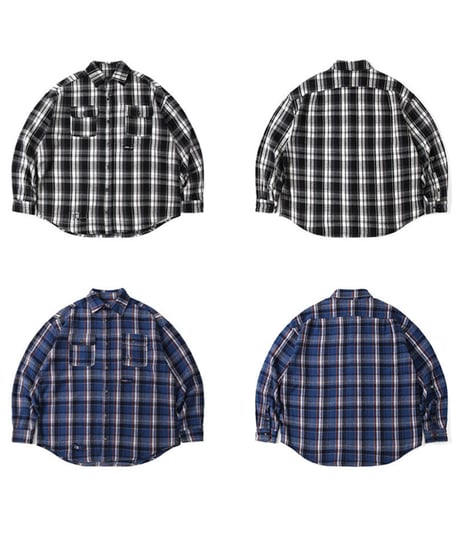 Retro Plaid Shirt Jacket