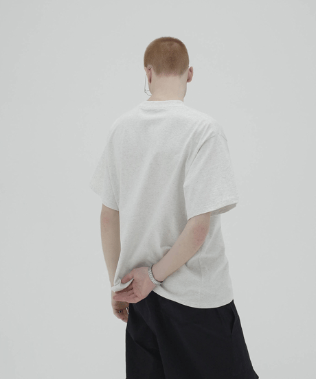 Sober Typography Relax Fit T-shirt / 2color