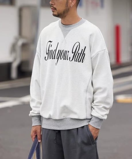 Retro Letter Print Sweatshirt