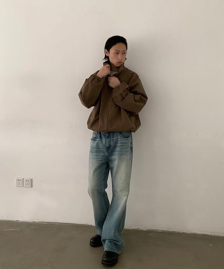 Retro Stand-Up Collar Jacket