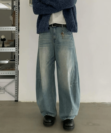 Vintage Loose Banana Pants