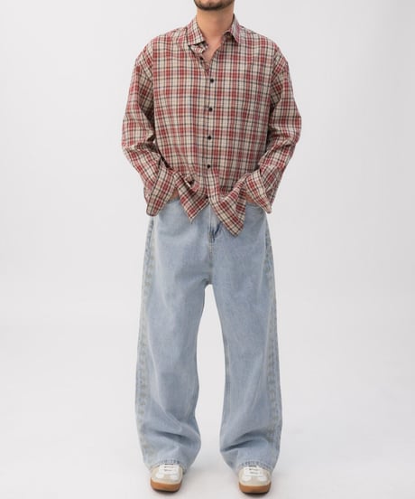 Vintage Check Relax Fit Shirt
