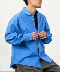 Round Collar NICEBLUE Wide Silhouette Shirt