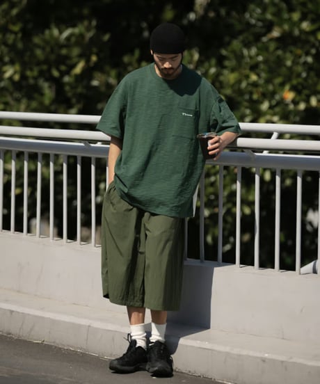 BICOLOR OVERSIZE TEE / 2COLORS