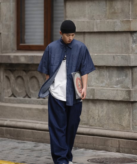 WIDE DENIM PANTS