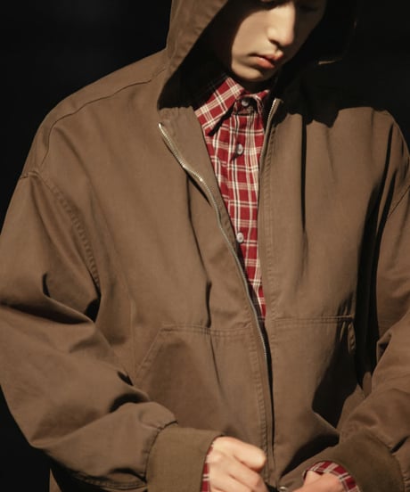CANVAS COTTON ZIP JACKET
