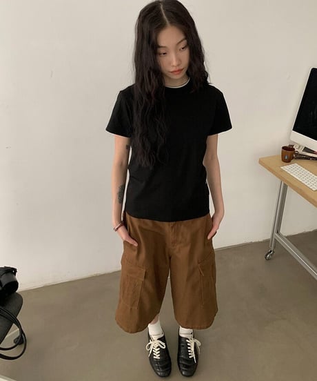 Vintage Fitted Crop Tee