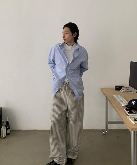 Versatile Striped Commuter Shirt
