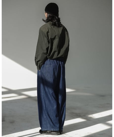 High Loose Easy Denim Pants