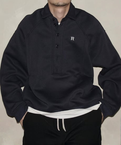 Vintage Embroidered Lapel Polo