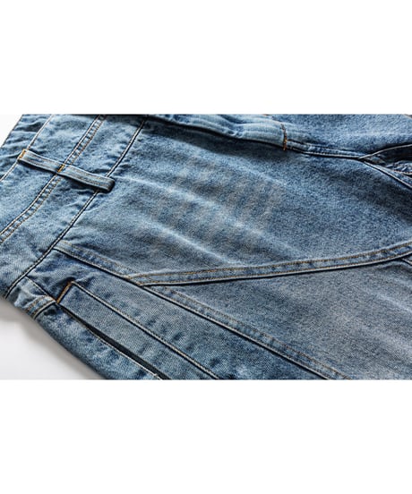 Vintage Wide Barrel Denim Pants / 2color