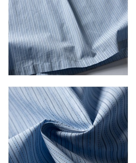 Sunflower Embro Clean Stripe Shirt  / 2color