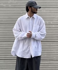 【在庫限り】 Essential Loose-Fit Oversized Shirt