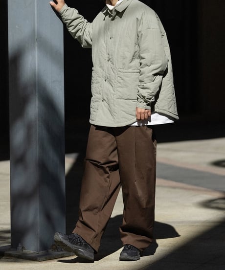 Wide Straight Tuck Easy Pants / 3color