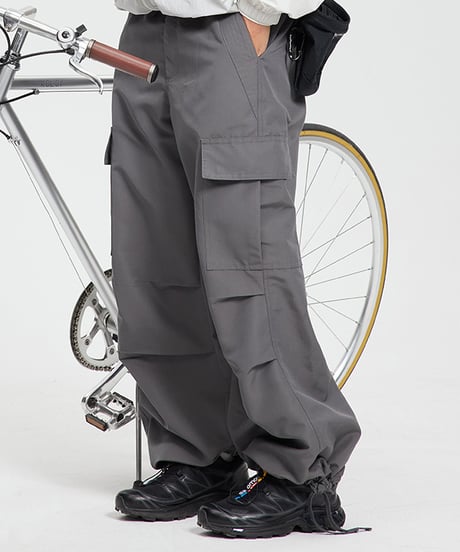 BAGGY LOOSE EASY CARGO PANTS / 2COLORS