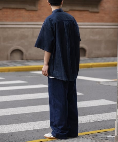 Regular Loose Light Denim Shirt