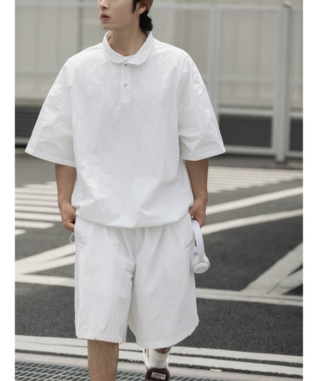 Split Wide Loose Easy Short Pants / 4color