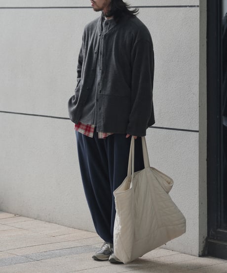 Stand Collar Fleece Button-Up Jacket