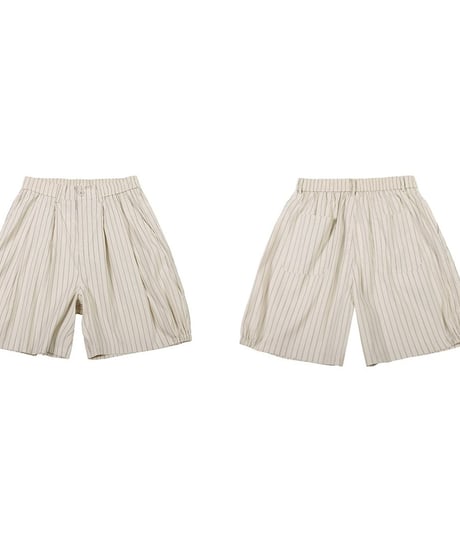 Clean Stripe Easy Short Pants