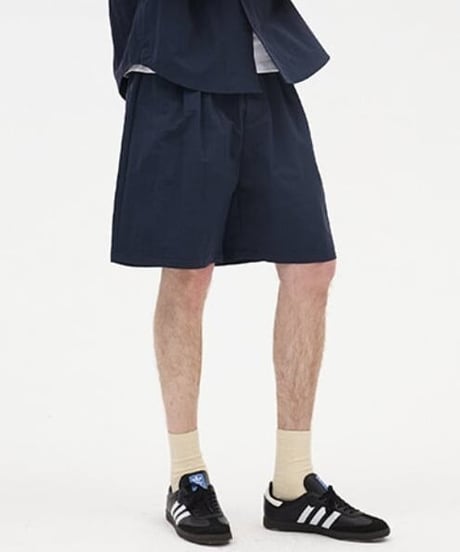 Wide Form Clean Short Pants / 2color