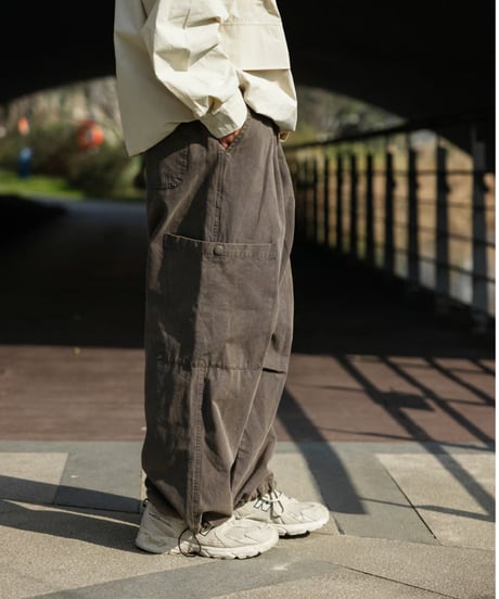LOOSE WIDE PANTS / 2COLORS
