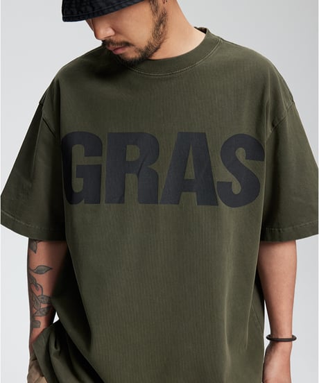 Big Logo Gras Tee / 2colors