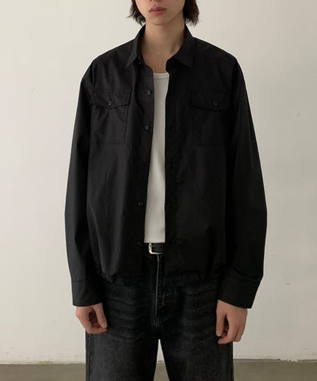 Versatile Black Long Sleeve Shirt