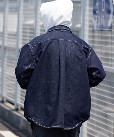 Retro Denim Shirt Jacket