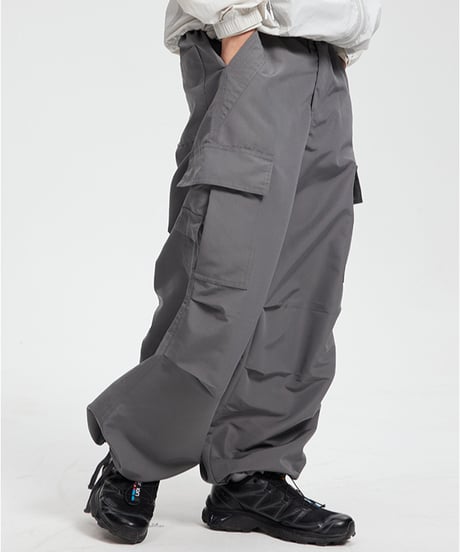 BAGGY LOOSE EASY CARGO PANTS / 2COLORS
