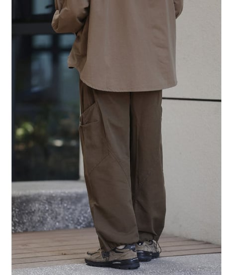 Big Pocket Drawstring Easy Pants  / 2color