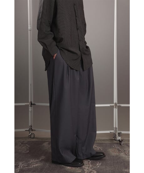 Relaxed Wide Easy Trousers / 2color