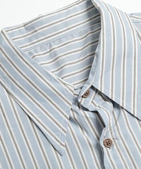 Retro Striped Casual Shirt S/S
