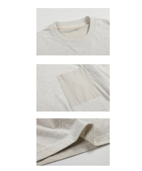 Separate Color Loose Silhouette T-shirt / 3color