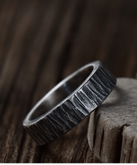 WOOD GRAIN RING / 2TYPES
