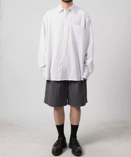 【在庫限り】 Essential Loose-Fit Oversized Shirt