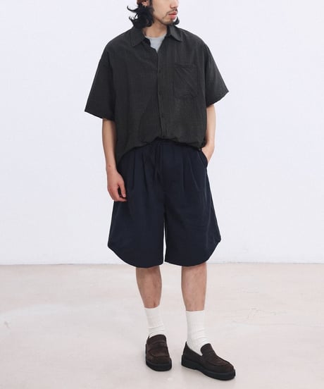 Clean Loose Silhouette Easy Short Pants / 3color