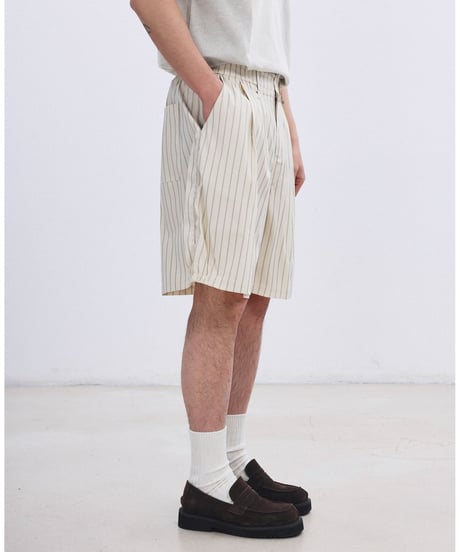Clean Stripe Easy Short Pants