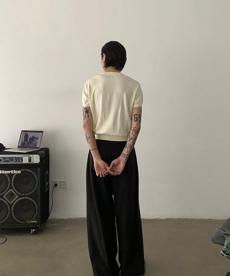 Retro Knitted Casual Tee