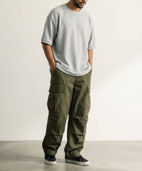 Clean Loose Easy Cargo Pants / 2colors