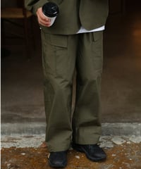 LOOSE FIT EASY CARGO PANTS / 3COLORS