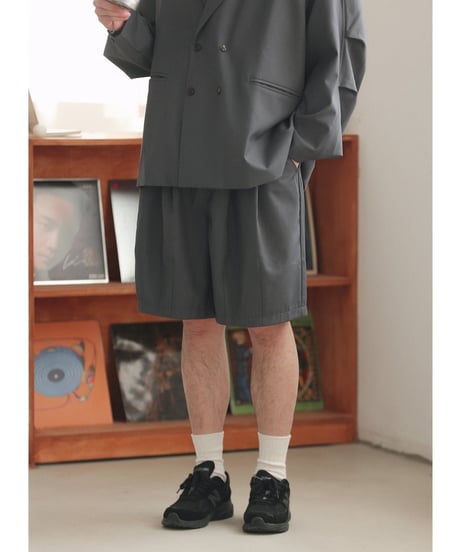Tuck Drape Easy Short Pants / 2color