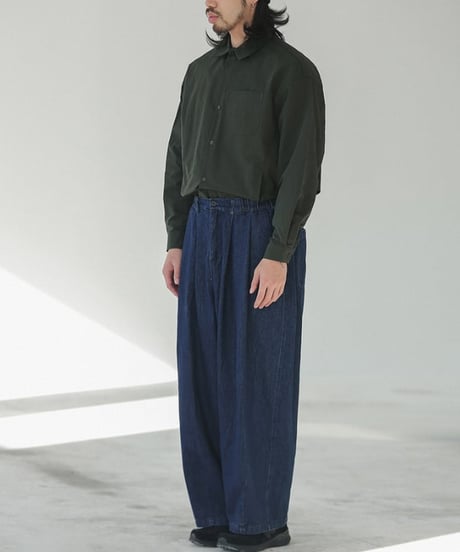 High Loose Easy Denim Pants