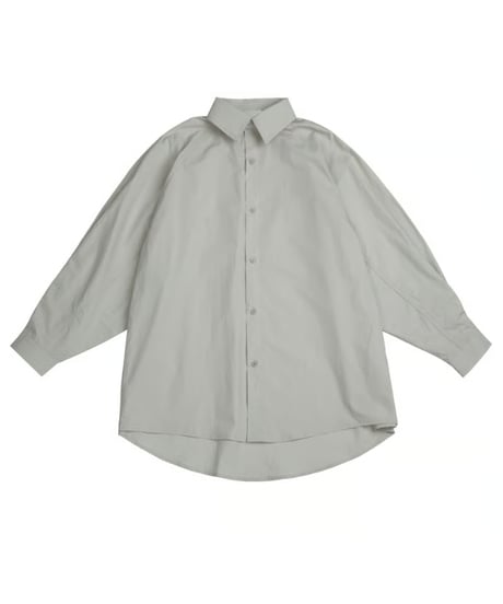 Raglan Clear Loose Long Sleeve Shirt / 4color